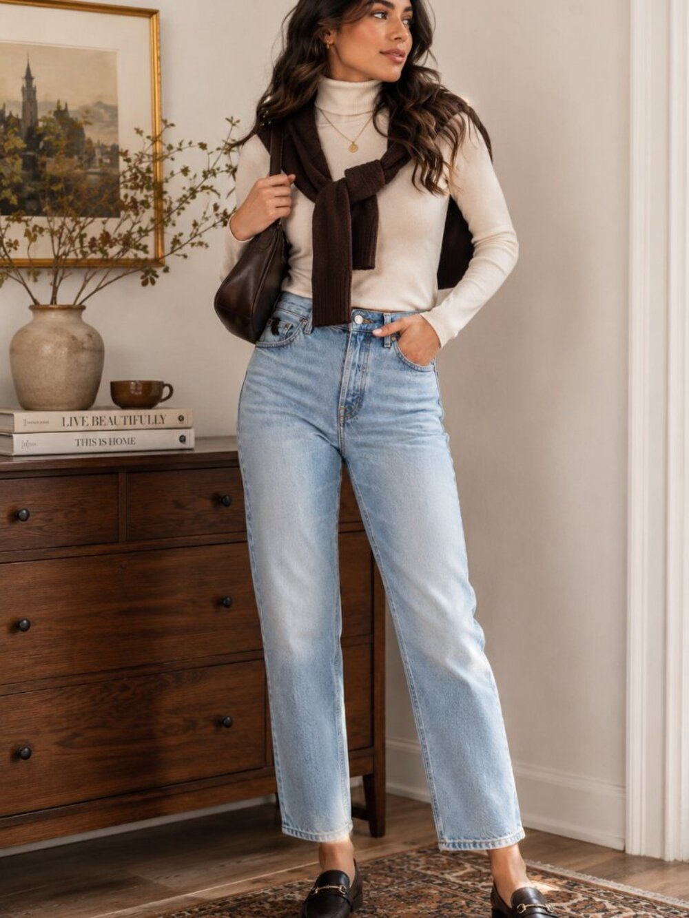 Everlane The ’90s Cheeky Jean – Women’s 26R – Light Wash